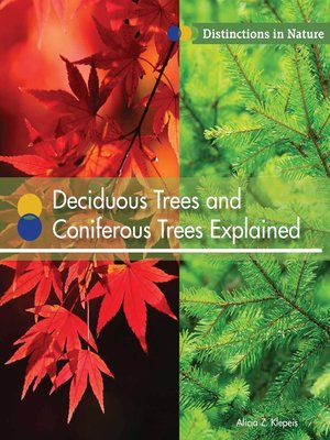 cover image of Deciduous Trees and Coniferous Trees Explained